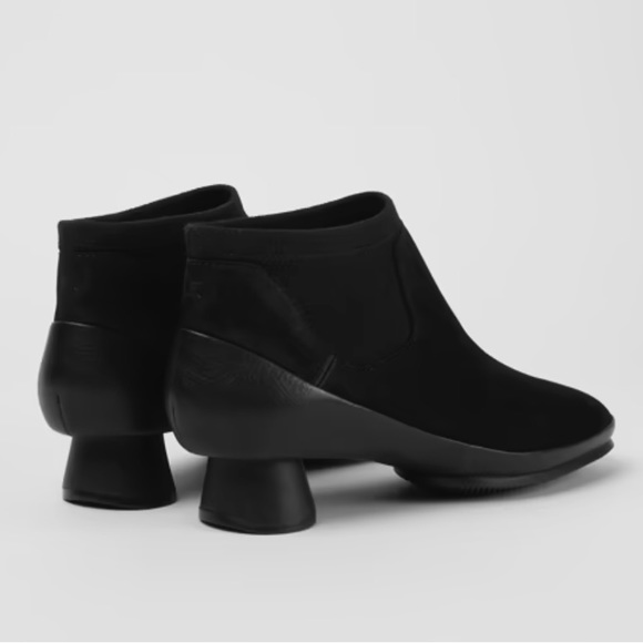 NEW IN BOX - CAMPER ALRIGHT ANKLE BOOT Black Suede - Picture 2 of 12